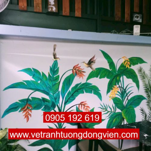 Tranh tường văn phòng 01