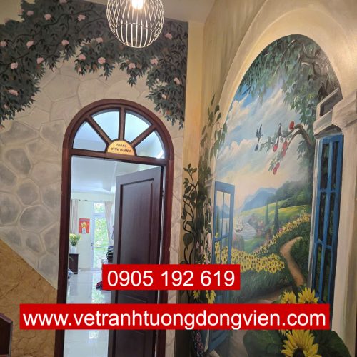 Tranh tường văn phòng 04