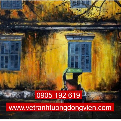 Tranh tường nhà hàng 07