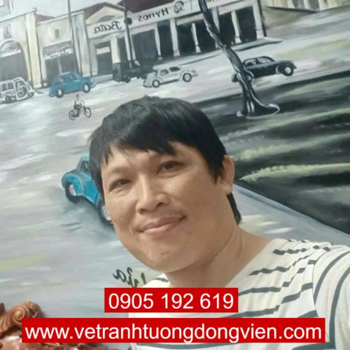 Tranh sài gòn xưa