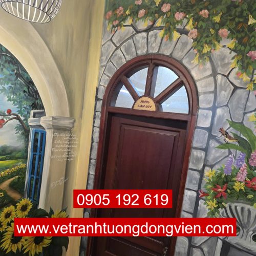 Tranh tường văn phòng 02