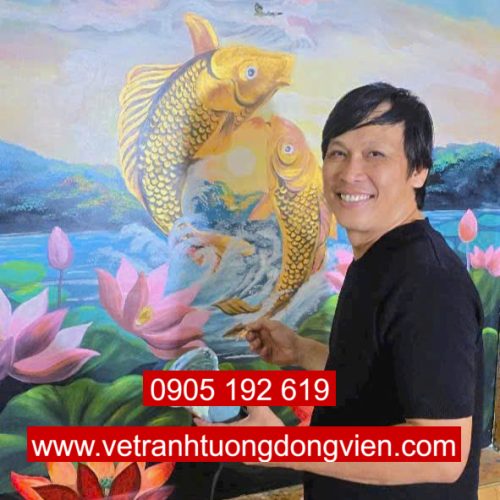 Tranh tường văn phòng 05
