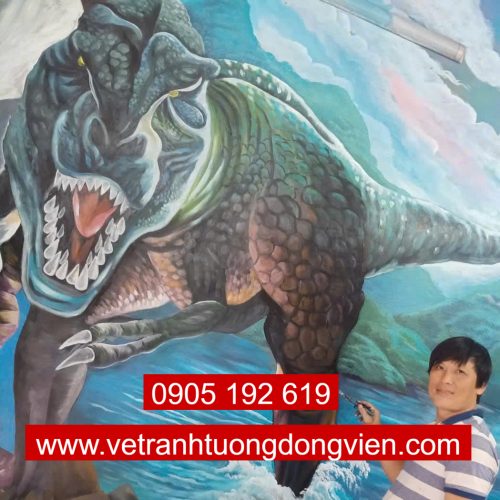 Tranh tường nhà hàng 03
