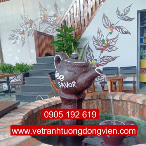 Tranh tường cafe