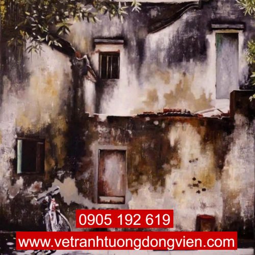 Tranh sài gòn xưa